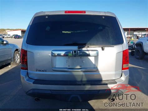 2013 Honda PILOT EX-L Gasoline - 5FNYF3H56DB033160