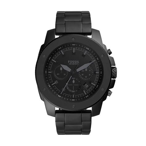 Fossil Mega Machine Analog Black Dial Men's Watch-FS5717 : Amazon.in ...