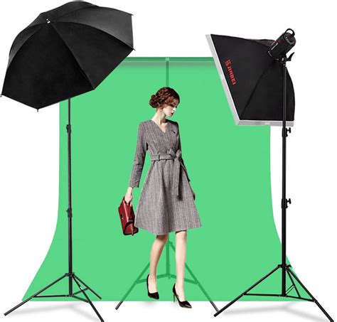 Buy NouveLife Green Screen Backdrop with Stand, 5 X 6.5 Ft Photography ...