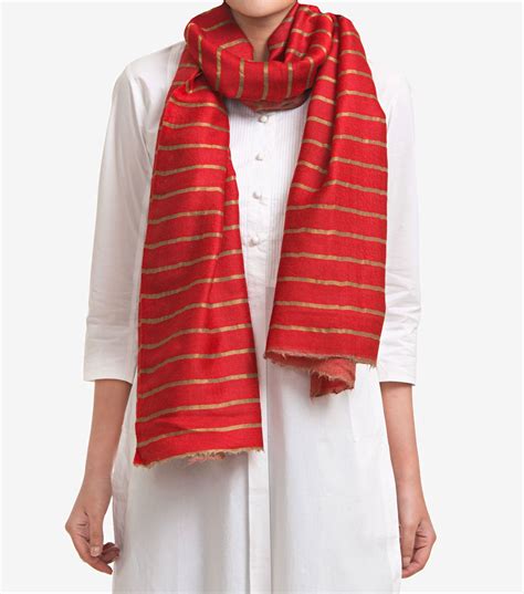 Wool Silk Stole – Tulsi Online