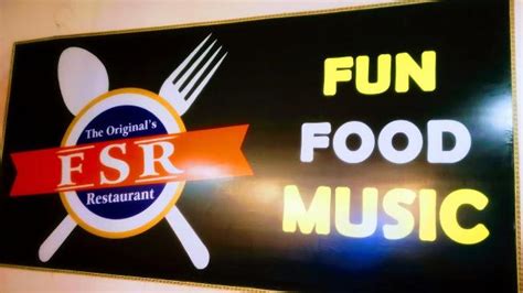 Menu at The Original's FSR Restaurant, Sonipat