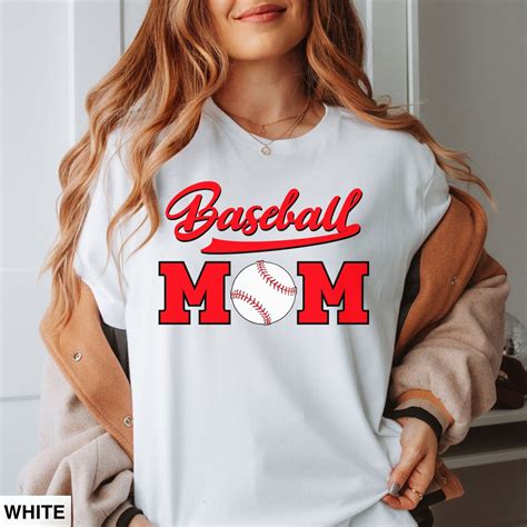Baseball Mom T-shirt, Game Day Mom Shirt, Basketball Mom Gift, Mother's ...