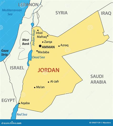 Jordan River Map Water Availability In The Jordan River Basin Using