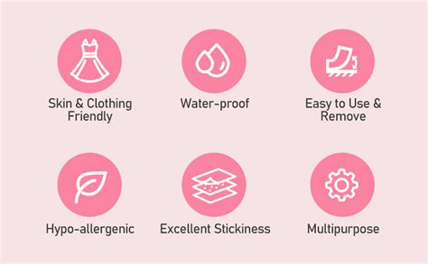 Buy TEBLITE Double-Sided Tape for Fashion and Body Tape for Clothes ...