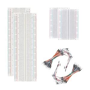 Solderless Breadboard Ultimate Kit - 4PCS 830/400 Tie Points Boards ...