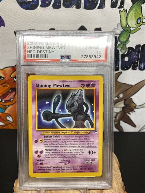 Auction Prices Realized Tcg Cards 2002 Pokemon Neo Destiny Shining Mewtwo