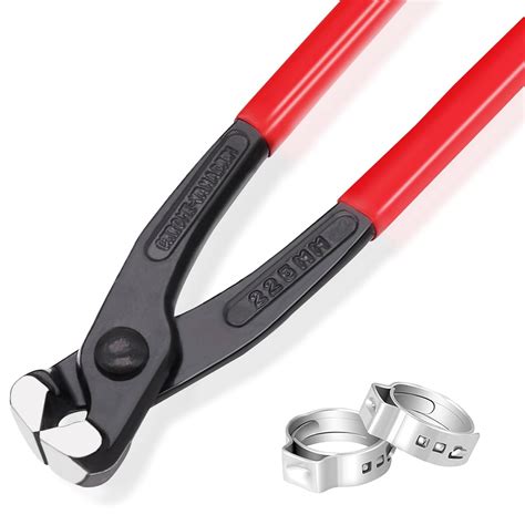 Seept Ear Clamp Pliers 9 Inch Hose Clamp Crimping Tool Carbon Steel ...