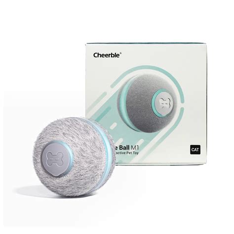 Cheerble Ball for Cats Grey | Buy Toys for Cat | PawsIndia – Pawsindia