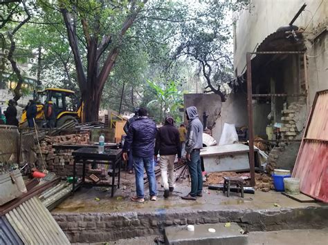 Demolition program in Village Masjid Moth conducted by LM South Zone on ...