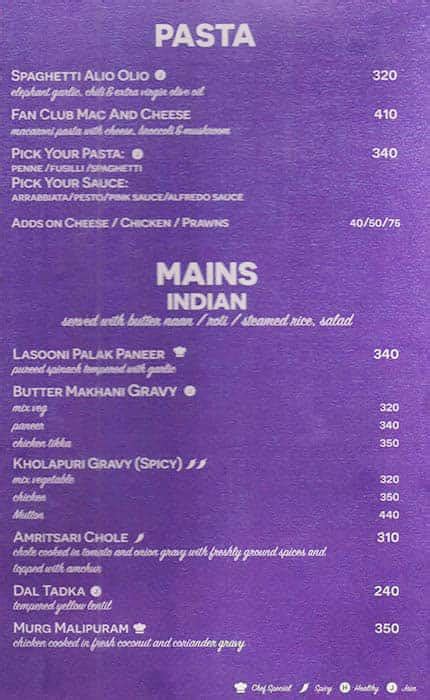 Menu at Nau Se Barah (9/12), Navi Mumbai