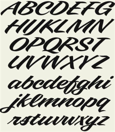 lettering fonts for signs