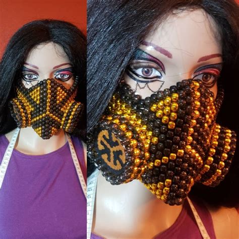 Image result for Kandi Gas Mask Tutorial