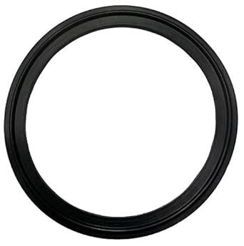 DR-COMPONENT Sanitary Standard Tri-Clamp Gaskets Black viton 2 PCS per ...