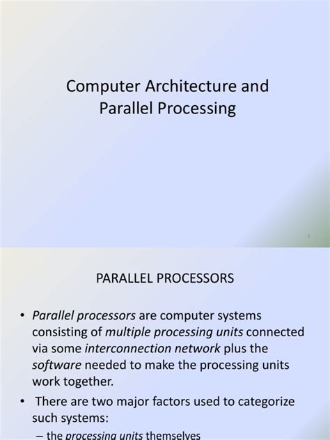 Image result for Parallel Processing Works in a Computer