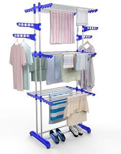 Vikingss Steel Floor Cloth Dryer Stand Stainless Steel Heavy Duty ...