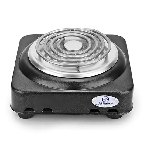 Buy HM Portable Hot Plate Radiant Cooktop Powder Coated Manual Electric ...