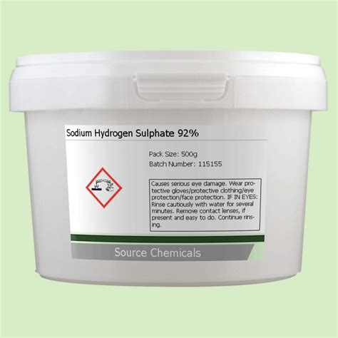Sodium Hydrogen Sulphate 92% 500g Including Delivery : Amazon.co.uk ...