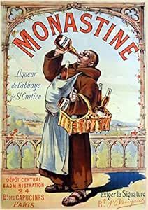 Tallenge - Monstine Biere Vintage Advertising Poster Art - Large Poster ...