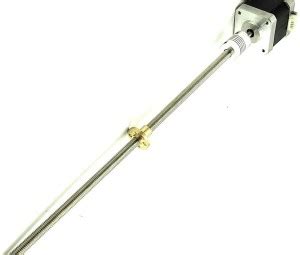 INVENTO 1pcs Nema 17 4.2 Kg-cm Stepper Motor+Flexible coupling+1000mm ...