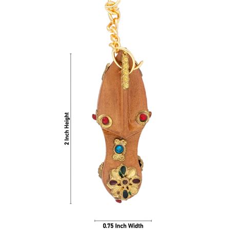 Giri - Shoe Key Chain | Wooden Key Chain | Key Ring Holder