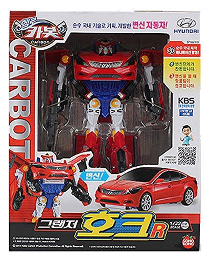 Buy Carbot Grandeur hawk R Mini Transformer - Korean Animation Robot ...