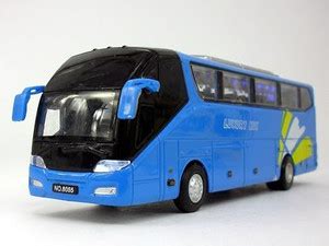 calyxia tourist travel bus with open door Die Cast bus Vehicles toy ...