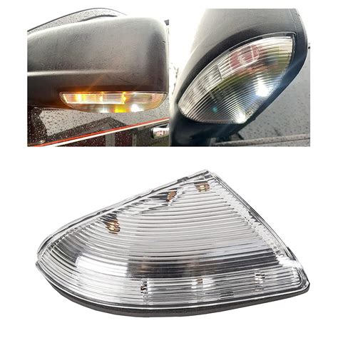 ECOTRIC Front Driver/Left Side Mirror Turn Signal Light Housing ...