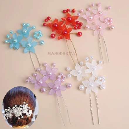 Hair Pins - Buy Stylish Hairpins for Hair Online | Shopsy