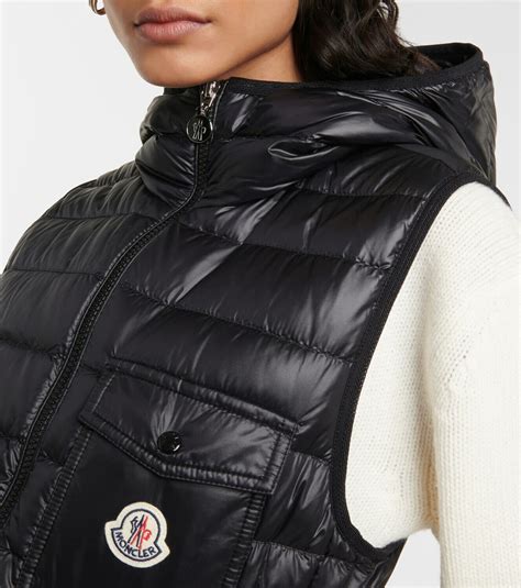 Moncler - Glygos hooded down vest Moncler