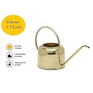 OPAXA LIVING - Gold EPL Plant Watering Can Handcrafted Garden Essential ...