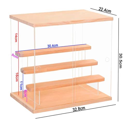 X XIN·SHI Clear Acrylic Display Case for Funko Pop, Lego Minifigure ...