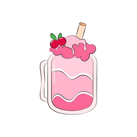 Cartoon pink drink Vectors - Download Free High-Quality Vectors from ...