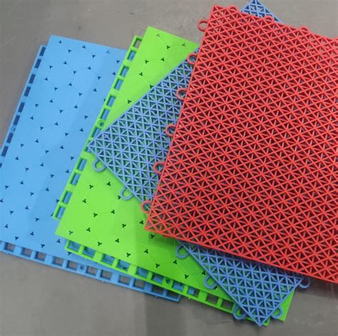 Sport Surface Flooring Outdoor Indoor Portable Interlocking Tiles Match ...