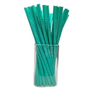 Straw 7 mm Pack of 50 Pcs Bend Paper Straw 7.5 Inch Ecofriendly Solid ...