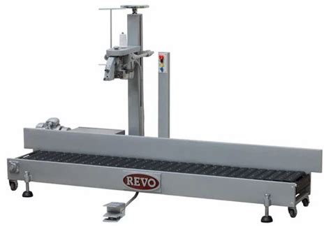 Conveyorised Bag Closing Machine - Bag Closing Slat Conveyor Machine ...