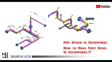SolidWorks Piping Design 的图像结果