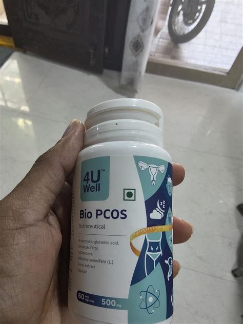Buy 4 U Well Bio PCOS Supplement for Women 500mg | Hormonal Balance ...