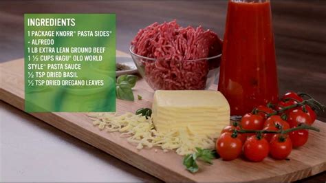 Last Minute Lasagna   Delicious Dinner Recipes from Knorr  