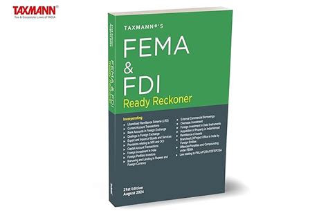 Buy Taxmann's FEMA & FDI Ready Reckoner – Topic-wise commentary on 50 ...