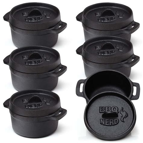 BBQ-Nerd© 6er Set Mini Dutch Oven - Kleiner | Kaufland.de
