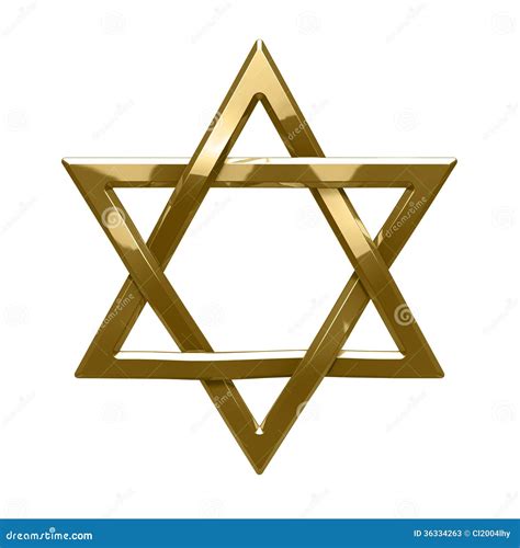 Judaism Religious Symbol - Star Of David Stock Photos - Image: 36334263