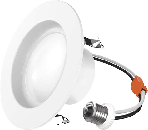 Sunco 4 Inch LED Can Lights Retrofit Recessed Lighting, Smooth Trim ...