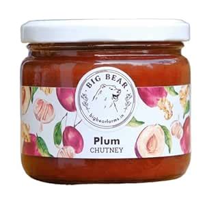 Big Bear Farms Plum Chutney, Taste of Himalayas Plum, Handmade, Finest ...