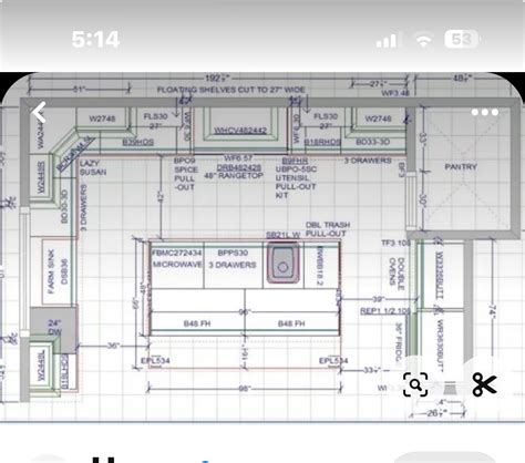 Pin by Sheryl Niedens-Chadd on 2501 | Kitchen layout plans, Best ...
