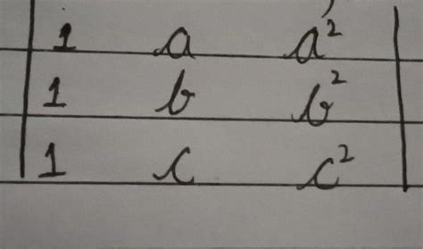 without expanding the determinant, show that (a-b) is a factor of the ...