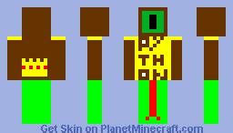 Image result for Python Minecraft Skin