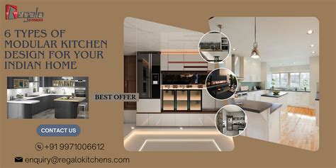 Image result for Types of Modular Kitchen