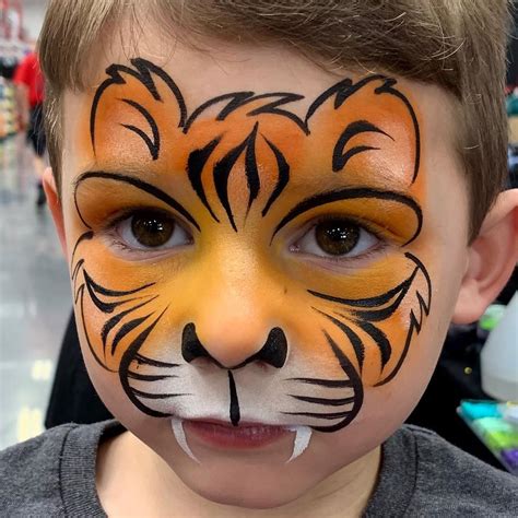 Face Painting Brisbane on Instagram: "Little cutie #tigerfacepainting # ...