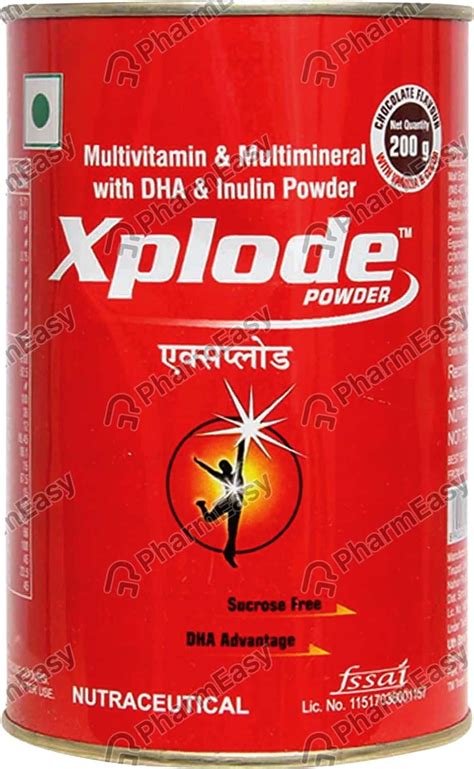 Buy Xplode Tin Of 200gm Powder Online at Flat 15% OFF | PharmEasy