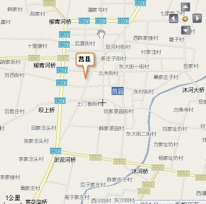 莒县城区详细地图展示_地图分享